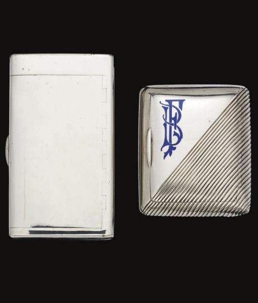 A LATE 19TH CENTURY RUSSIAN SILVER CIGARETTE CASE,
