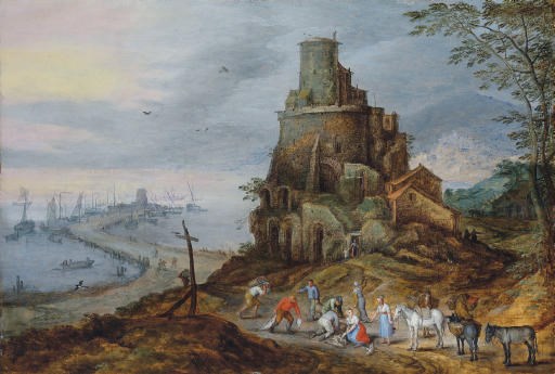 Jan Breughel II (Antwerp 1601-1678) and Joos de Momper II (Antwerp 1564-1635)