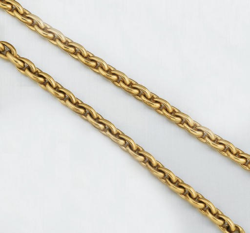 A necklace and bracelet