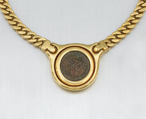 A COIN NECKLACE, BY BULGARI