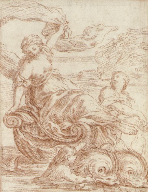 Circle of Giovanni Francesco Romanelli (Viterbo 1610-1662)