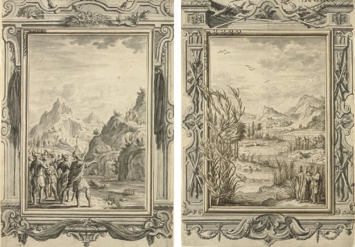 Johann Melchior Füssli (Zurich 1677-1736) and Johann Daniel Preisler (Nuremberg 1666-1737)