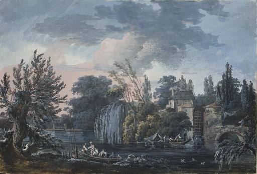 Attributed to Louis-Gabriel Moreau, called Moreau l'Aîné (Paris 1740-1806)