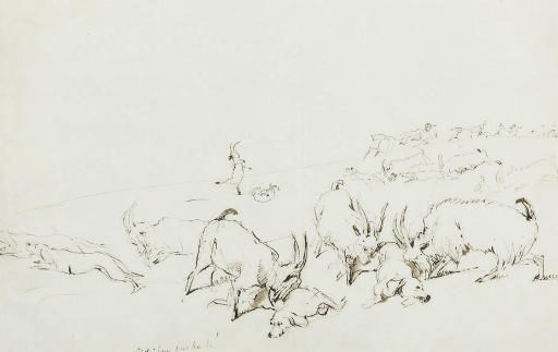 SIR EDWIN HENRY LANDSEER, R.A. (BRITISH, 1802-1873)