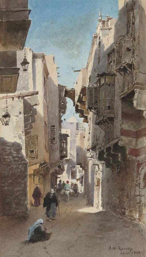 Alexandre Nicolaievich Roussoff (Russian, 1844-1928)