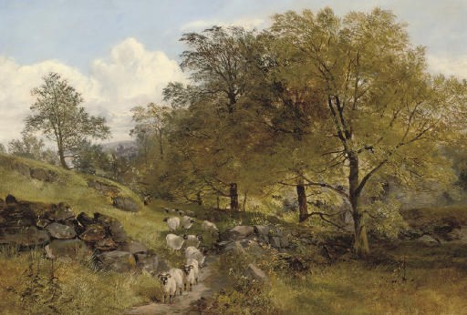 Joseph Adam (Scottish, fl.1858-1880) and Joseph Denovan Adam, R.S.A., R.S.W. (Scottish, 1842-1896)