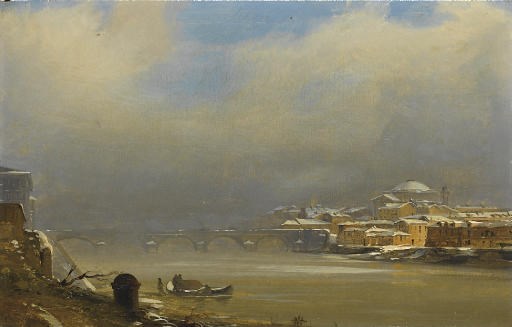 Attributed to Ippolito Caffi (Italian, 1809-1866)