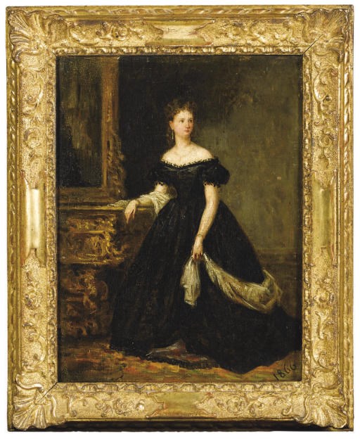 Attributed to Lorenzo Delleani (Italian, 1840-1908)