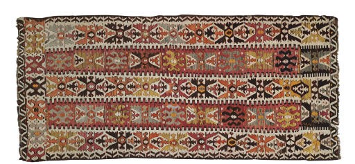 AN ANATOLIAN KILIM CARPET