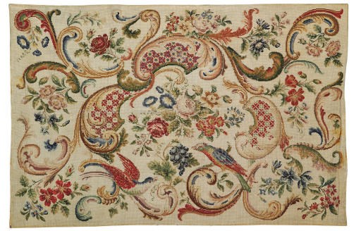 A EUROPEAN NEEDLEPOINT RUG