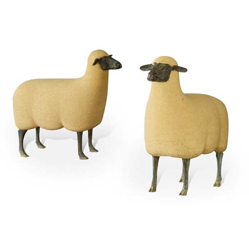CLAUDE ET FRANCOIS-XAVIER LALANNE (NES EN 1924 ET 1927)