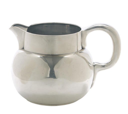 AN AMERICAN SILVER WATER PITCHER,