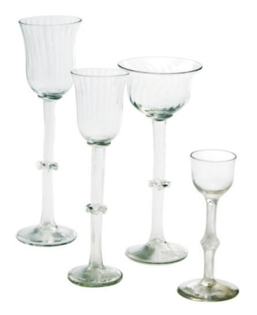 AN EXTENSIVE ITALIAN STEMWARE SERVICE,