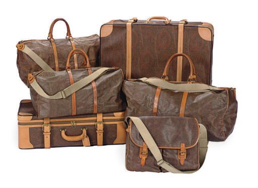 A SELECTION OF ETRO PAISLEY PRINT LUGGAGE,