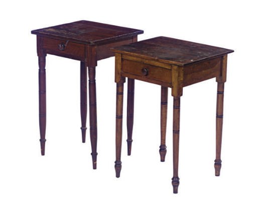 AN AMERICAN MAPLE SIDE TABLE,