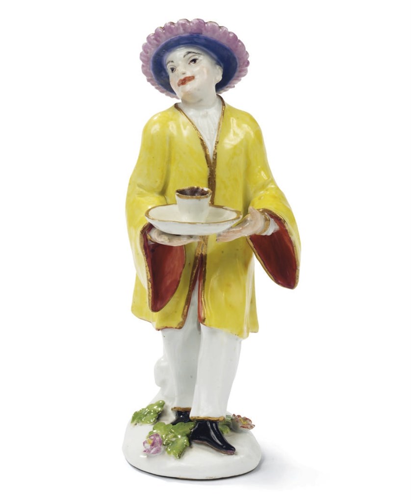 STATUETTE EN PORCELAINE DE MEISSEN DU XVIIIEME SIECLE