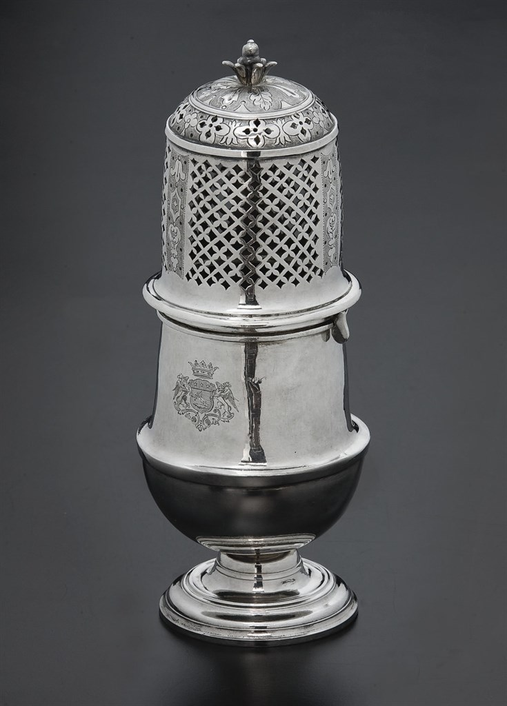 SAUPOUDROIR EN ARGENT