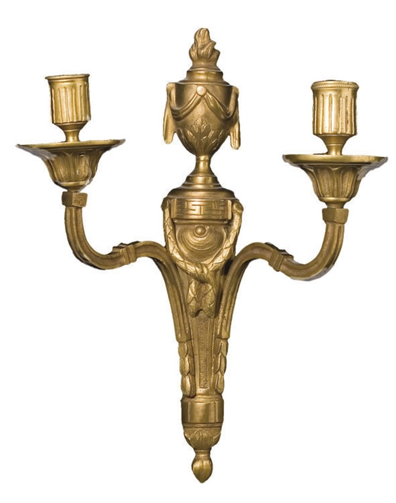 PAIRE D'APPLIQUES D'EPOQUE LOUIS XVI