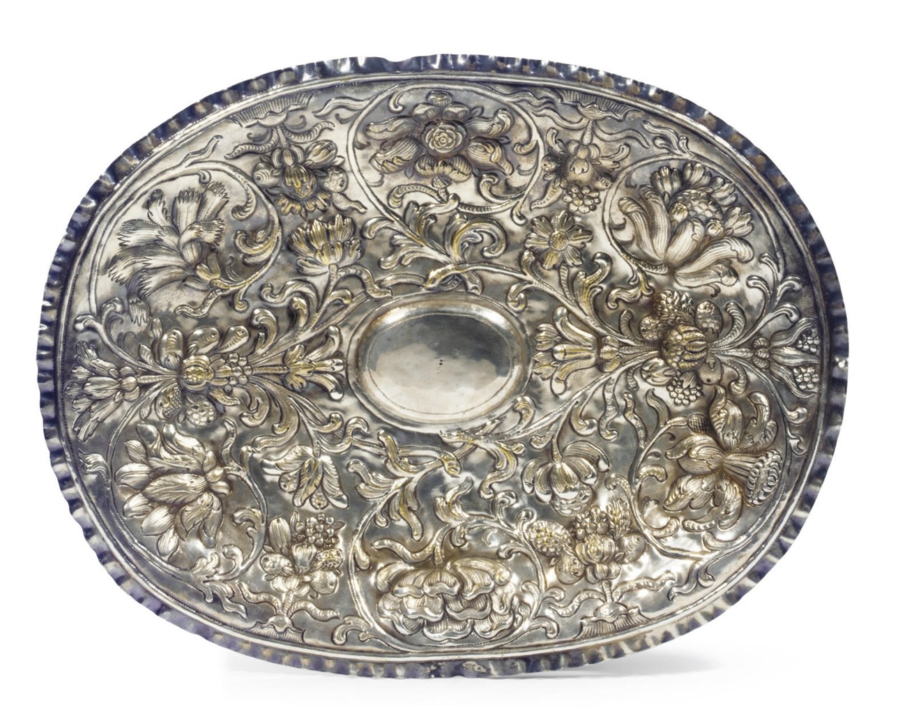PLAT DE PRESENTATION DE STYLE BAROQUE