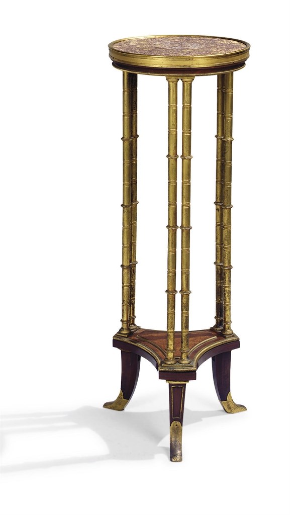 GUERIDON PORTE LUMIERE DE STYLE LOUIS XVI