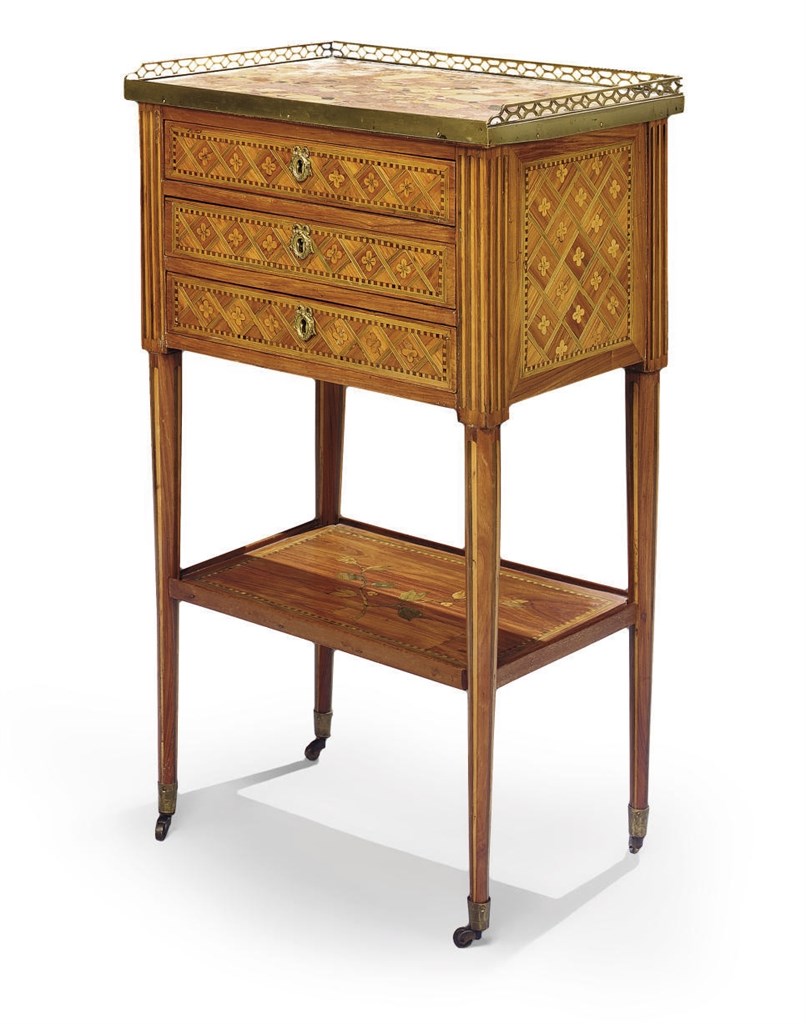TABLE A ECRIRE D'EPOQUE LOUIS XVI