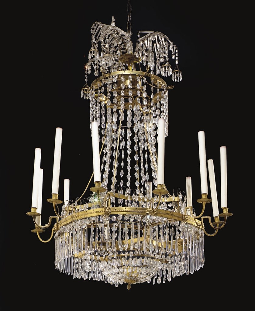 LUSTRE D'EPOQUE NEOCLASSIQUE