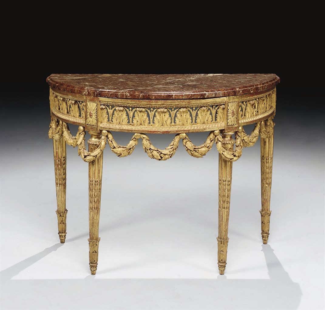 CONSOLE DU XIXEME SIECLE