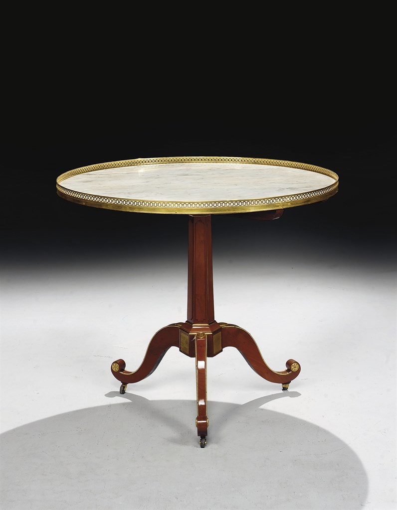 GUERIDON D'EPOQUE LOUIS XVI