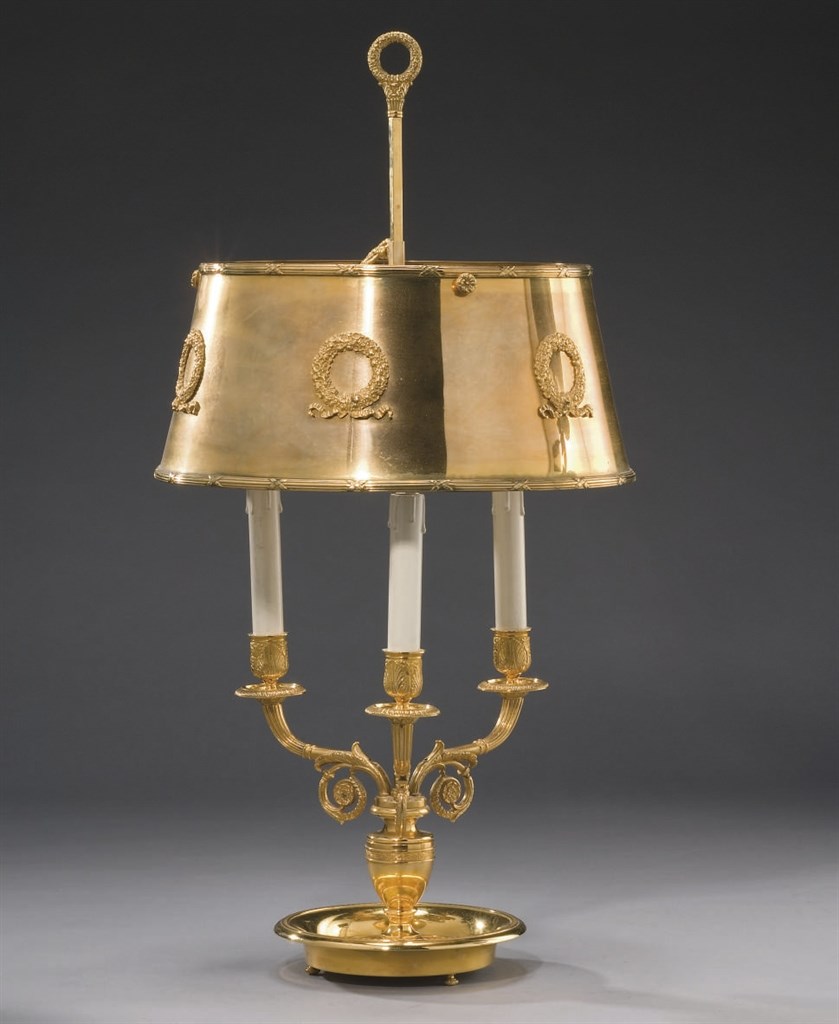 LAMPE BOUILLOTTE DE STYLE EMPIRE