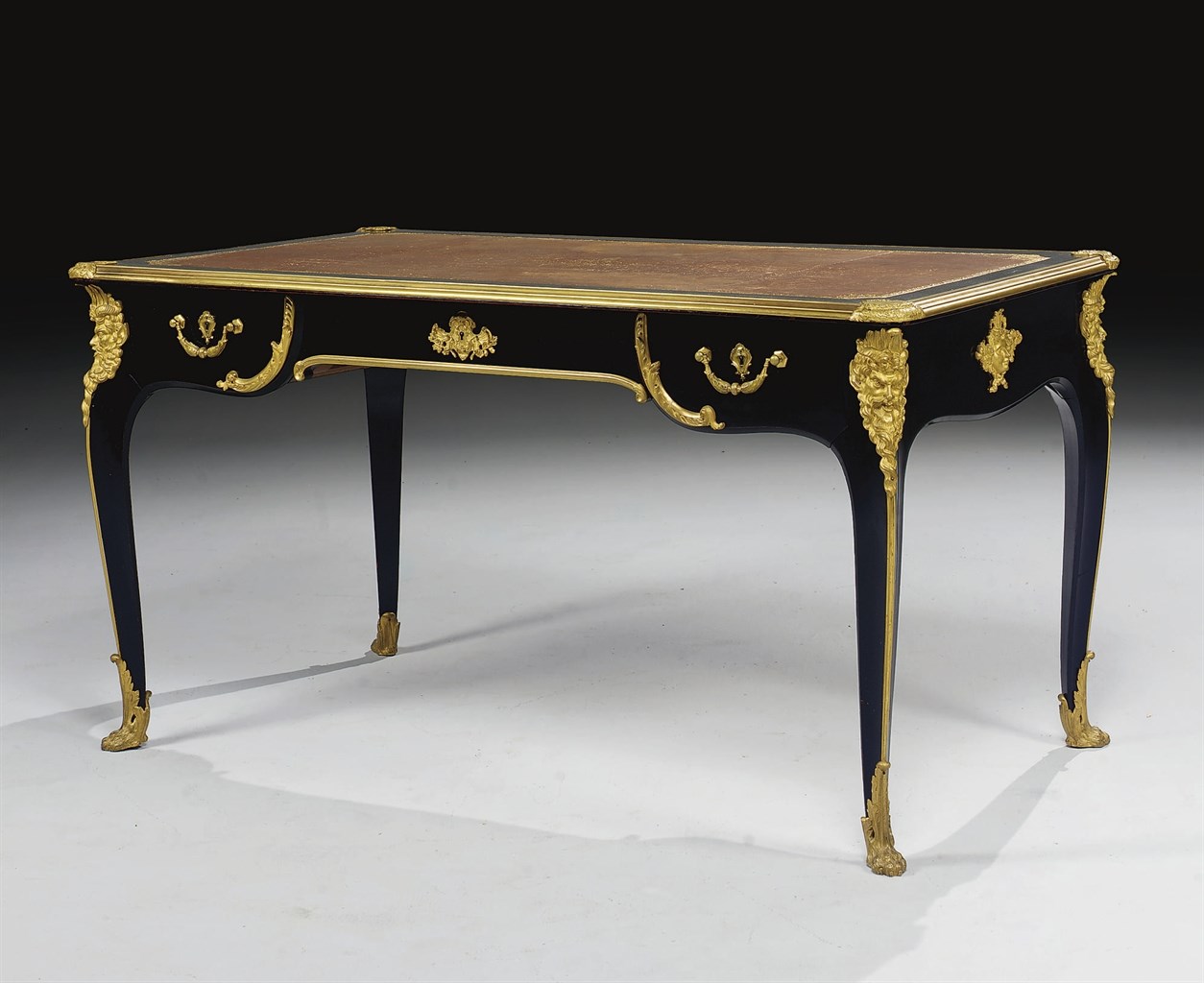 BUREAU PLAT DE STYLE REGENCE