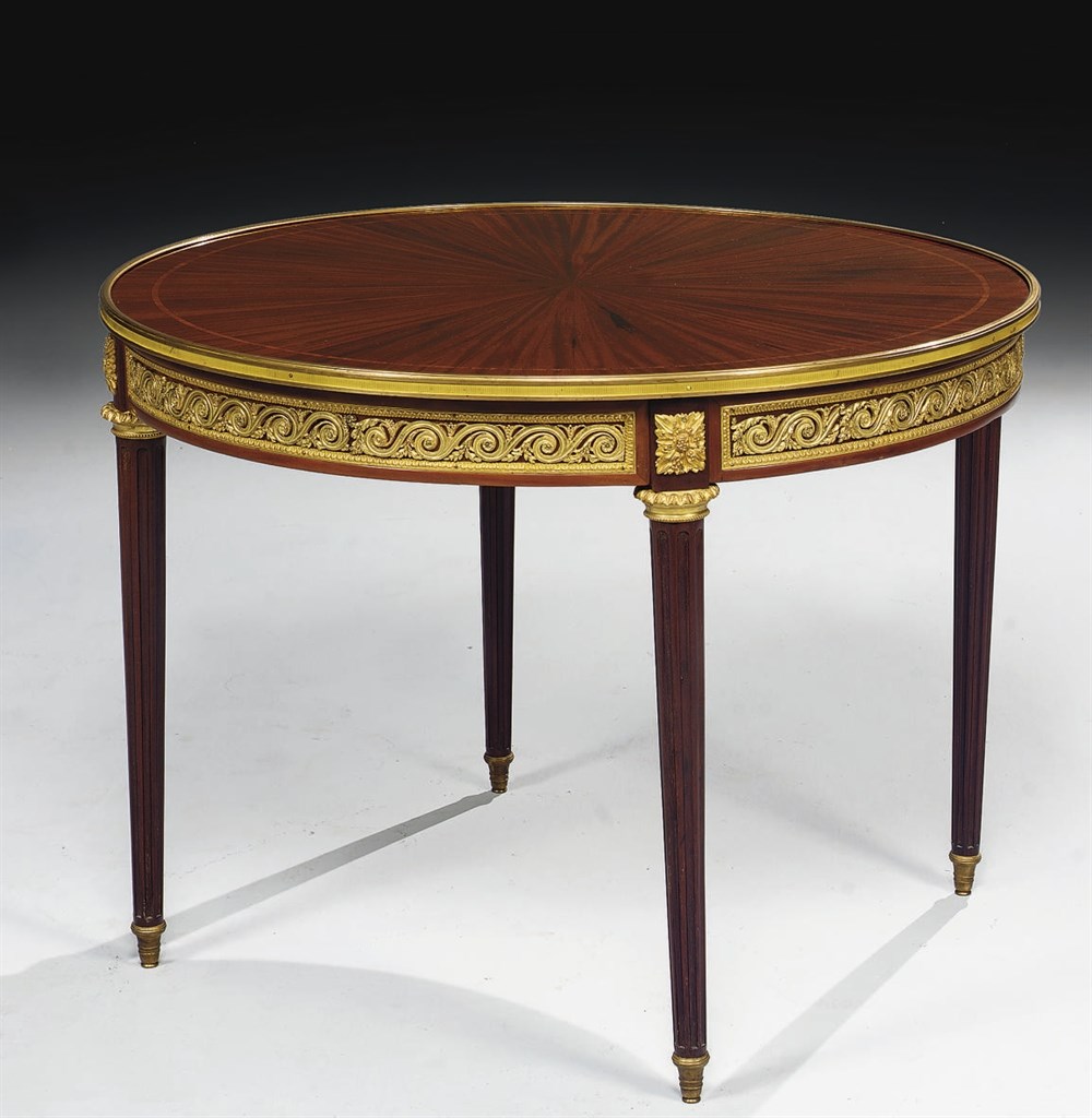 GUERIDON DE STYLE LOUIS XVI