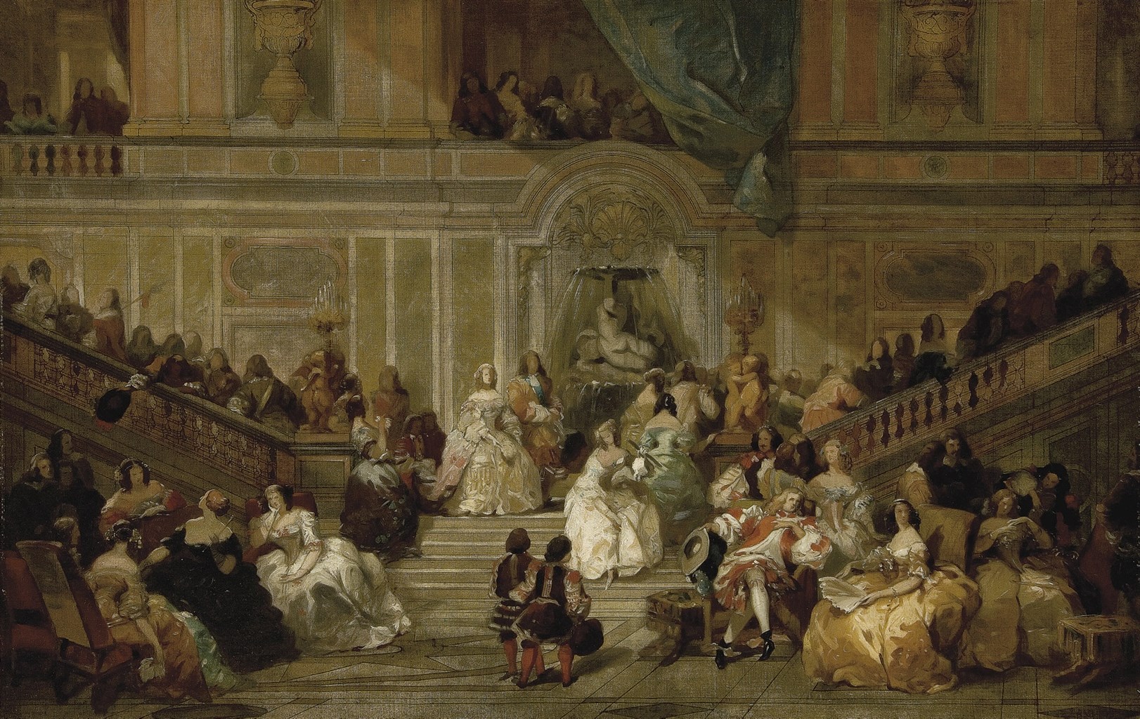 EUGENE LOUIS LAMI (PARIS 1800 - 1890 PARIS)