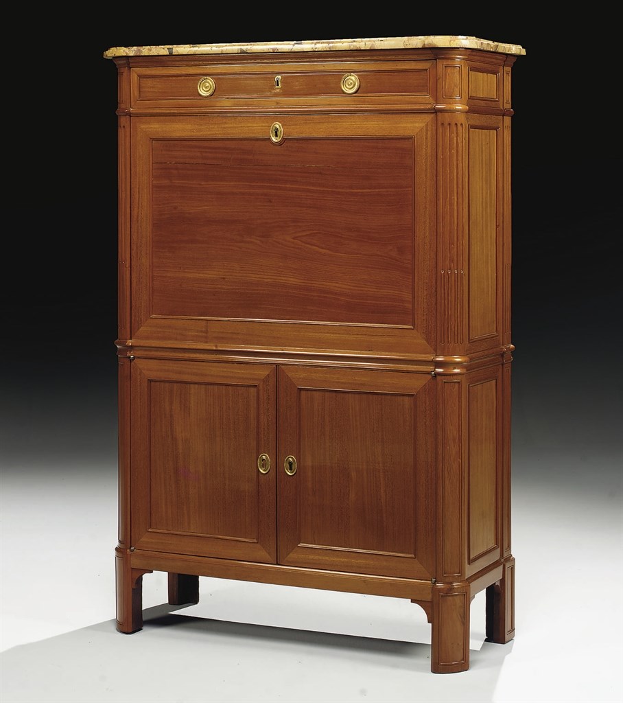 SECRETAIRE A ABATTANT D'EPOQUE LOUIS XVI