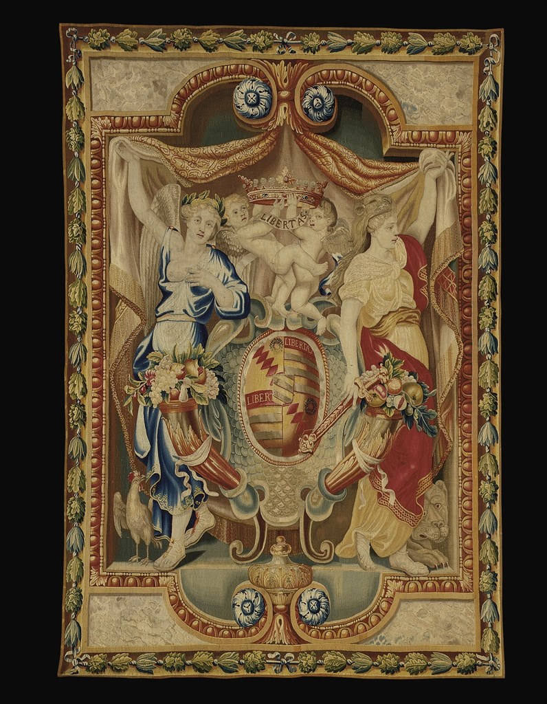 TAPISSERIE D'EPOQUE LOUIS XIV