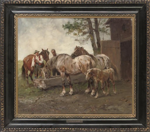 Julius von Blaas (AUSTRIAN, 1845-1923)