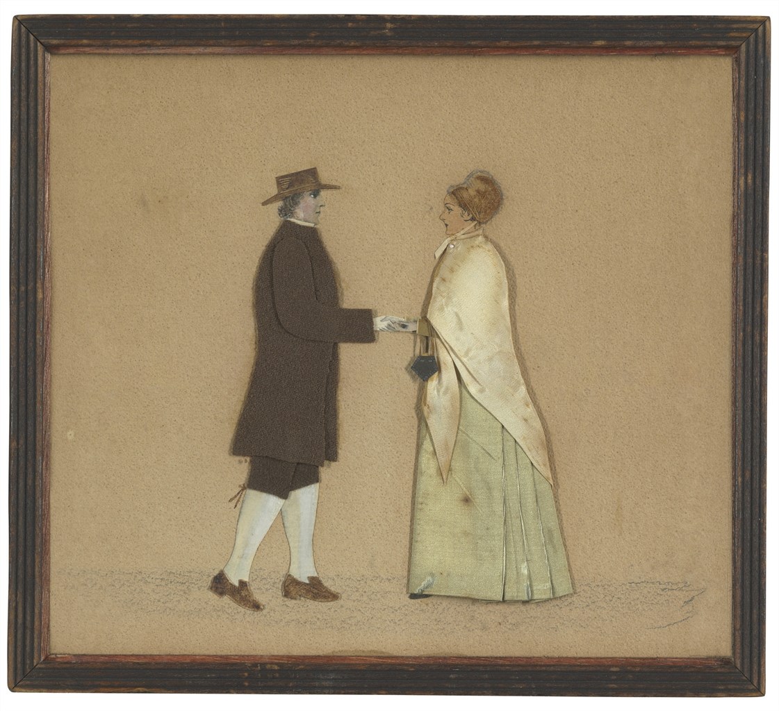 AMERICAN SCHOOL, CIRCA 1790