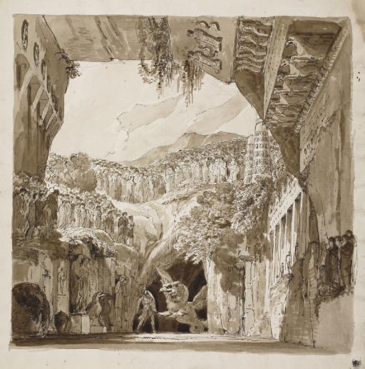Attributed to Lorenzo Quaglio (Laino 1730-Munich 1804)