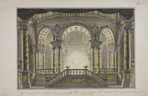 Attributed to Lorenzo Quaglio (Laino 1730-1804 Munich)
