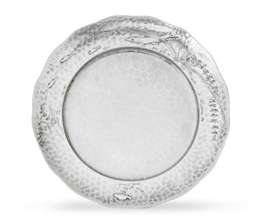 A SILVER PLATE