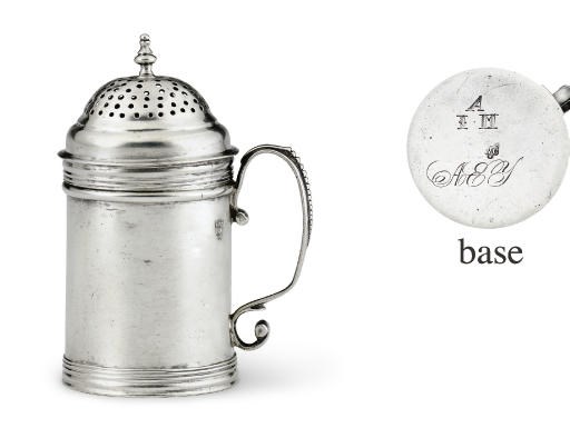 A SILVER PEPPER BOX