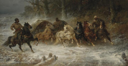 Adolf Schreyer (German, 1828-1899)