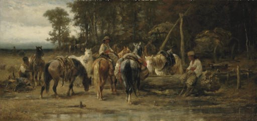 Adolf Schreyer (German, 1828-1899)