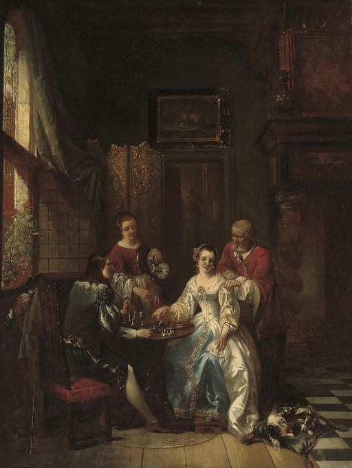 Adrien Joseph Verhoeven-Bell (Belgian, 1824-1882)