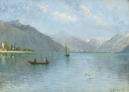 Louis Isak Napoleon Jensen (DANISH, 1858-1908)