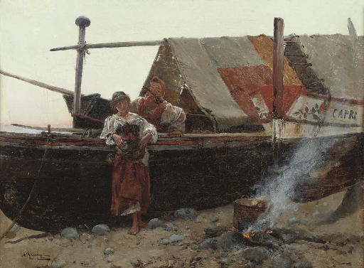Anselmo De Guinea (Italian, 1855-1906)