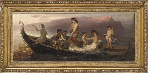 Wilhelm Kray (German, 1828-1889)