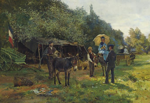 Eugène Alexis Girardet (French, 1853-1907)