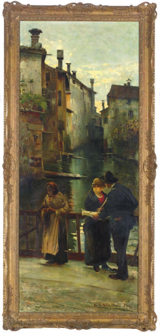 Angelo Dall'Oca Bianca (Italian, 1858-1942)