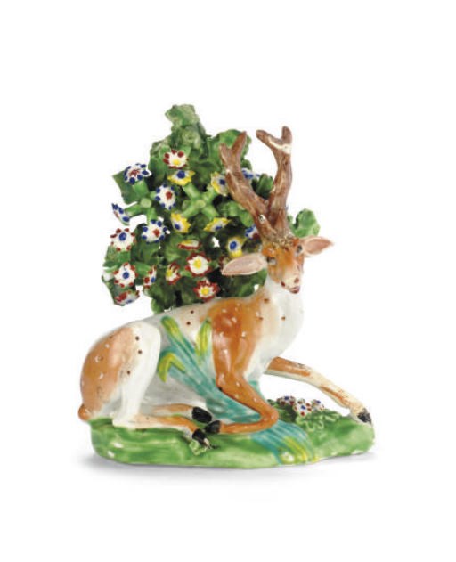 FOUR ENGLISH PORCELAIN FIGURES,