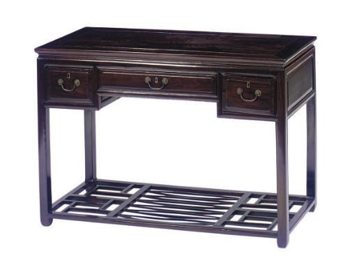 A CHINESE HARDWOOD DESK,
